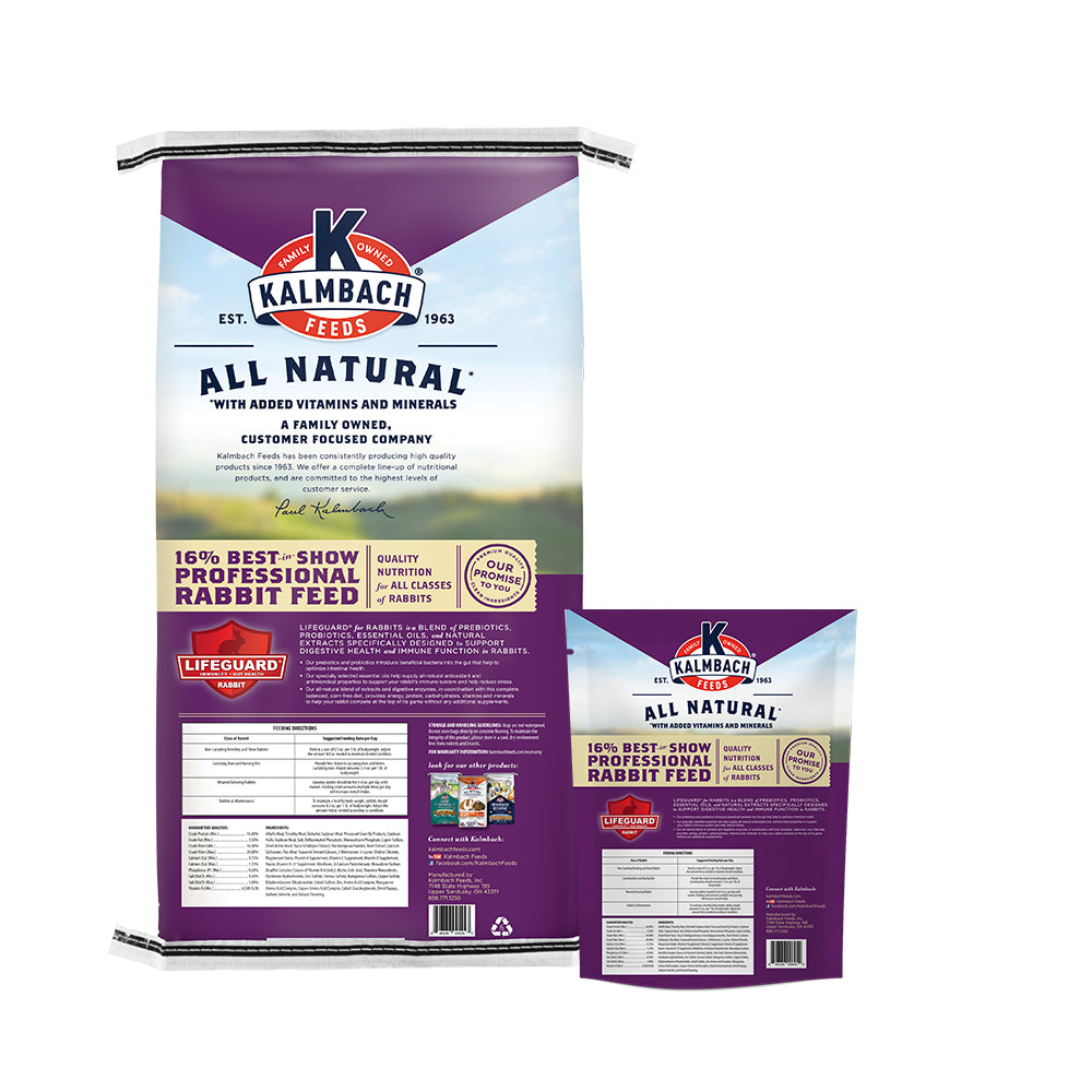 16% Best-in-Show Rabbit Feed