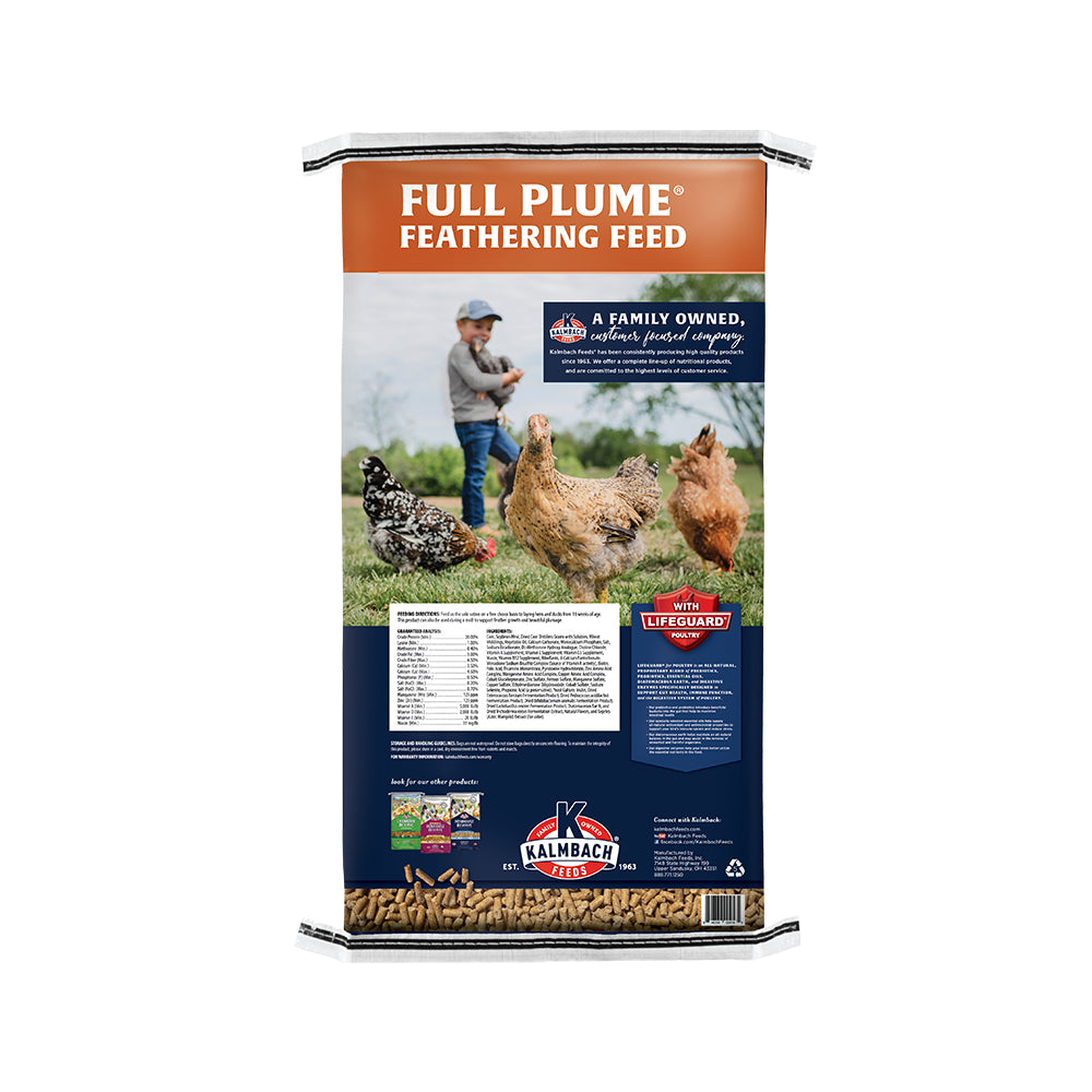 Full Plume® Feathering Feed