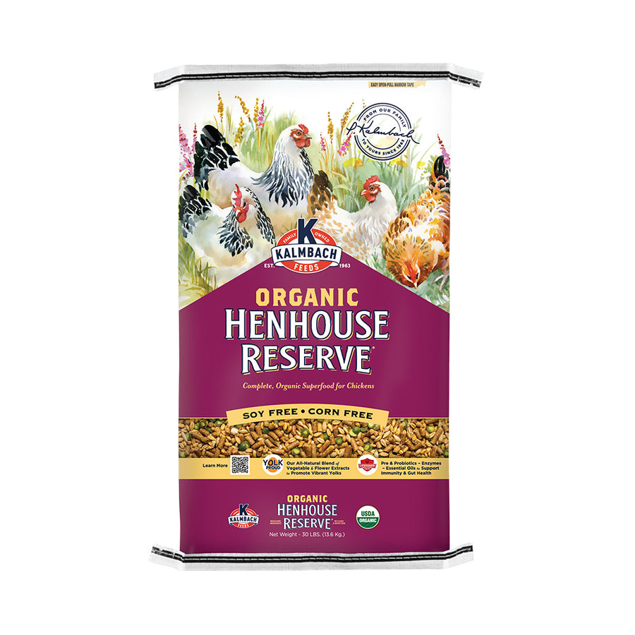 Henhouse Reserve® Organic Chicken Feed | Kalmbach Feeds®