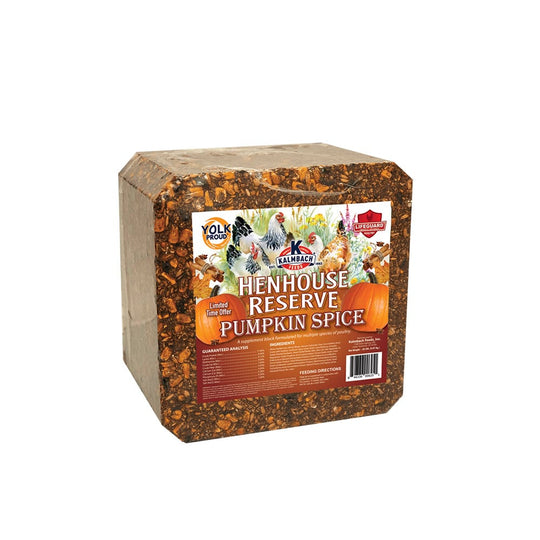 kalmbach henhouse reserve pumpkin spice poultry block